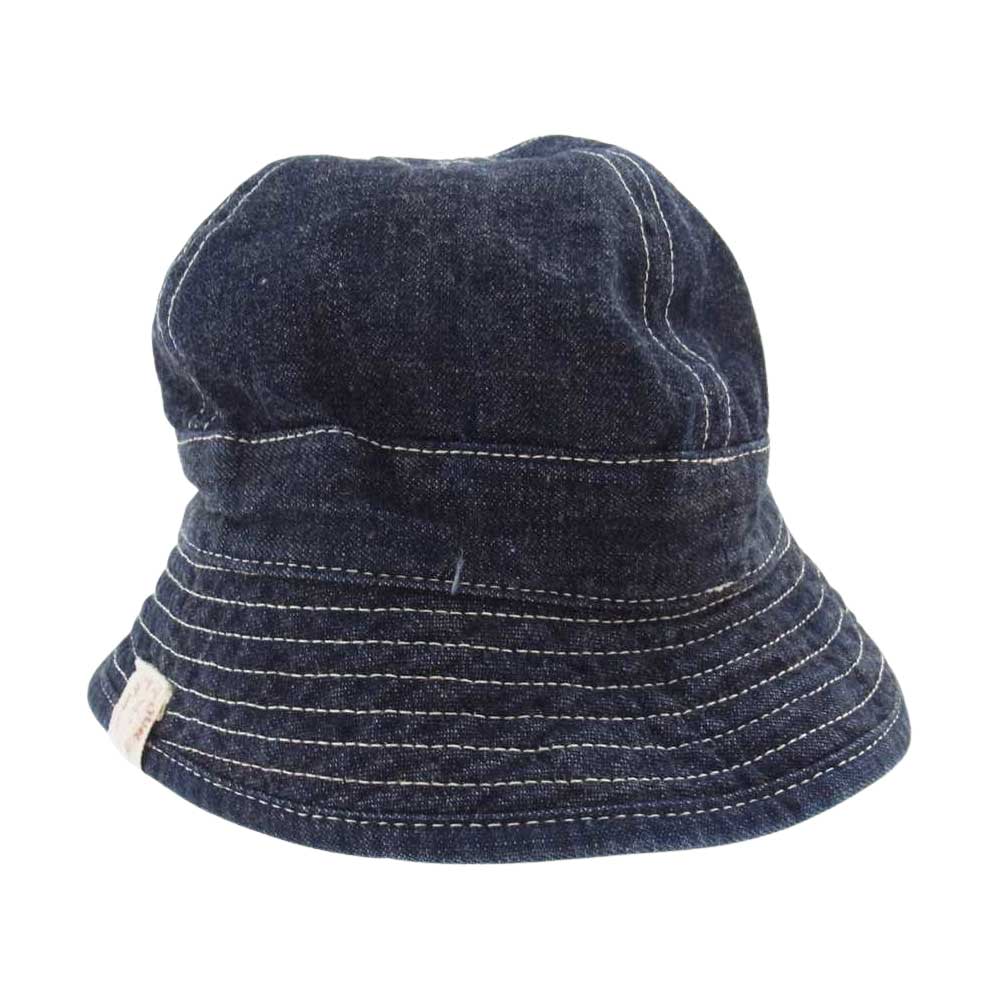 BONCOURA ボンクラ US NAVY HAT デニム ハット インディゴブルー系 L