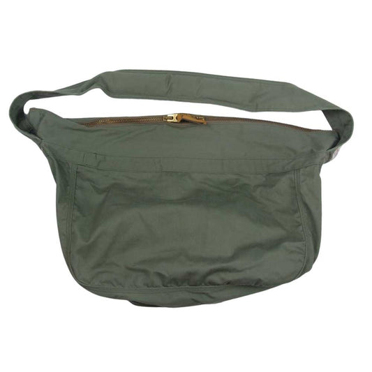 BONCOURA ボンクラ ニュースペーパー バッグ　ショルダー バッグ カーキ系【中古】