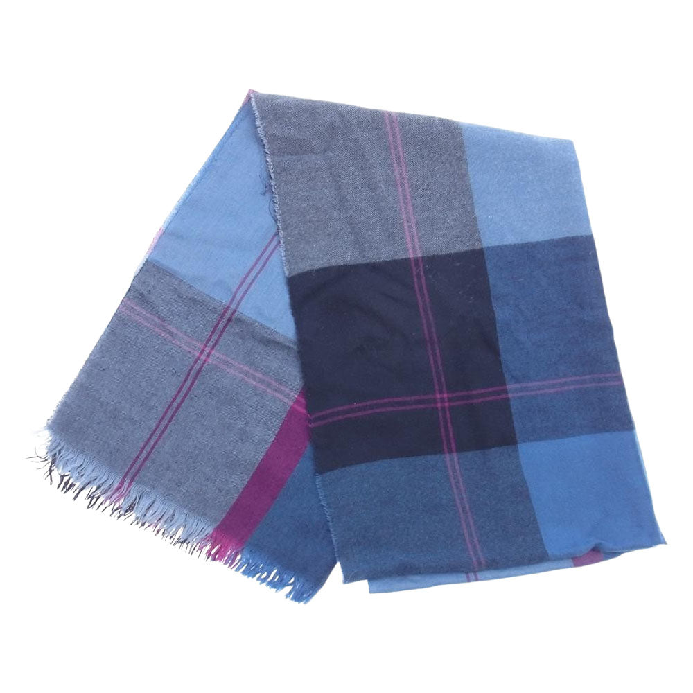 BONCOURA ボンクラ カシミヤ ストール マフラー マルチカラー系【中古】