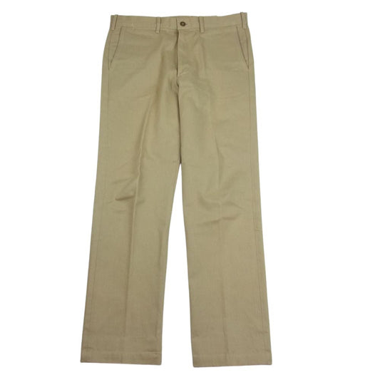 BONCOURA ボンクラ IVY PANTS バックストラップ チノ パンツ ベージュ系 32【中古】
