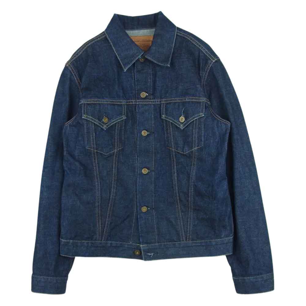BONCOURA ボンクラ 3rd Denim Jacket Gジャン 長袖 デニム ジャケット コットン 日本製 インディゴブルー系 40【中古】