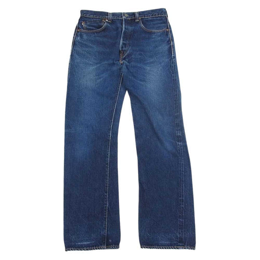 BONCOURA ボンクラ cinch back シンチバック デニム パンツ インディゴブルー系 32【中古】