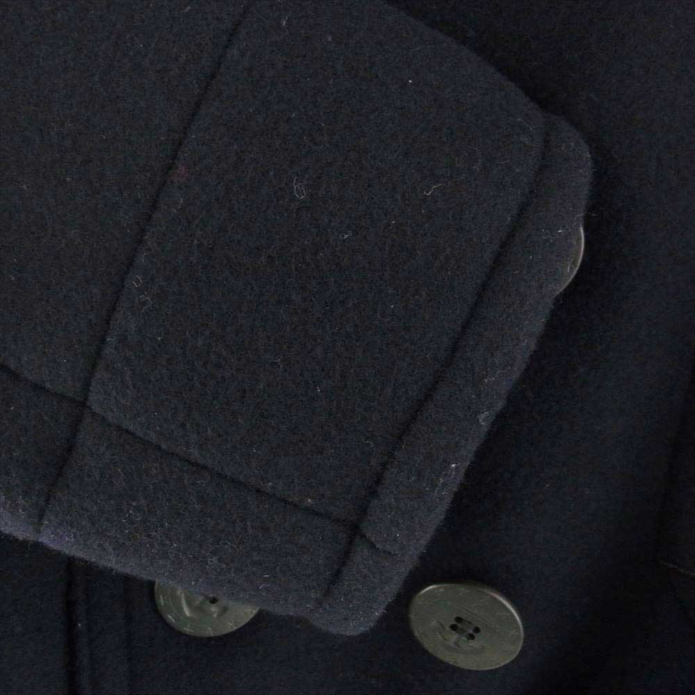 BONCOURA ボンクラ CASHMERE MELTON P-COAT カシミア混 メルトン Pコート ダークネイビー系 38【中古】
