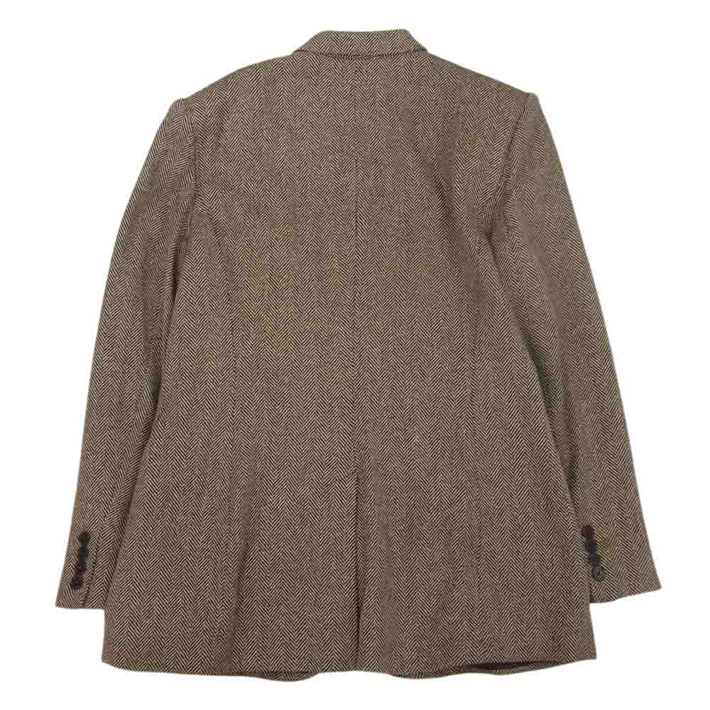 POLO RALPH LAUREN ポロ・ラルフローレン ツイード テーラード ジャケット ブラウン系 4【中古】