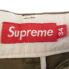 Supreme シュプリーム 5ポケット ワーク パンツ カーキ系 34【中古】