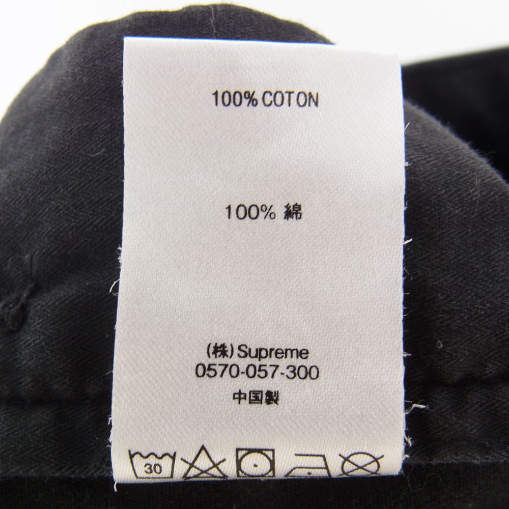 Supreme シュプリーム 18ss Pin Up Chino Pant ピンナップ チノ ワーク パンツ ブラック系 34【中古】