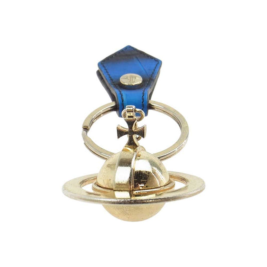 Vivienne Westwood ヴィヴィアンウエストウッド 321570 ROUND ORB MULTI GADGET オーブ キーリング キーホルダー  ゴールド系【中古】