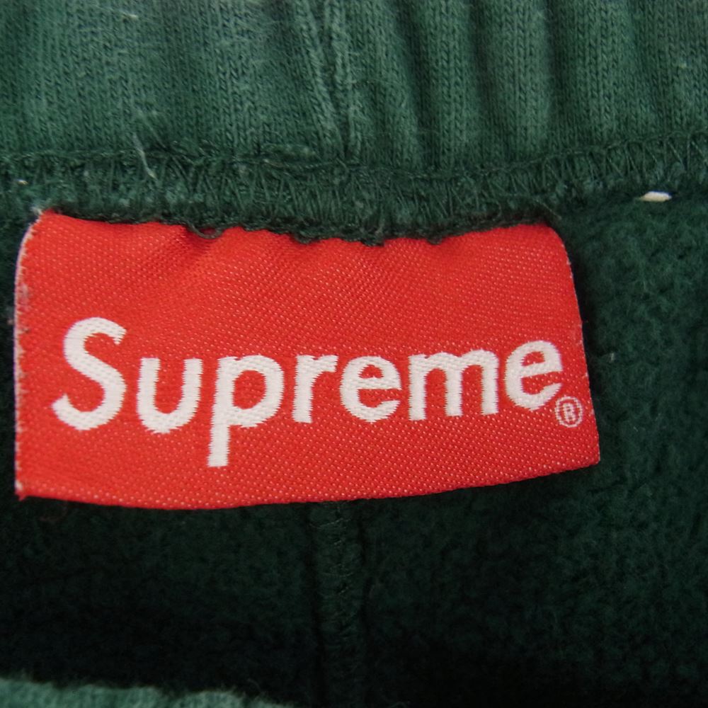 Supreme シュプリーム 18AW Studded Sweat Pant スタッズ スウェット パンツ グリーン系 XL【中古】