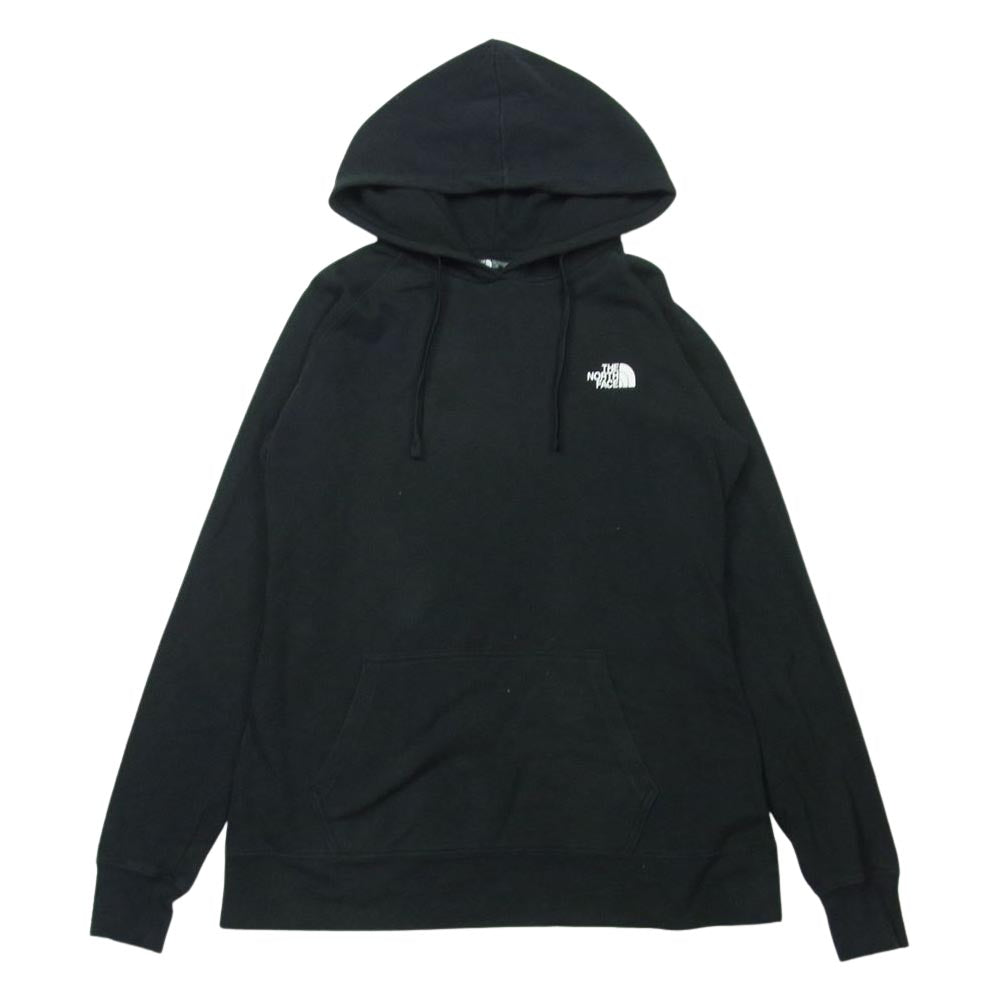 THE NORTH FACE ノースフェイス NF0A3RW3 レッドボックス プリント パーカー メキシコ製 ブラック系 L【中古】