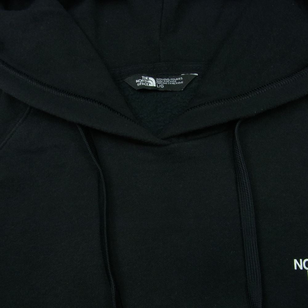 THE NORTH FACE ノースフェイス NF0A3RW3 レッドボックス プリント パーカー メキシコ製 ブラック系 L【中古】