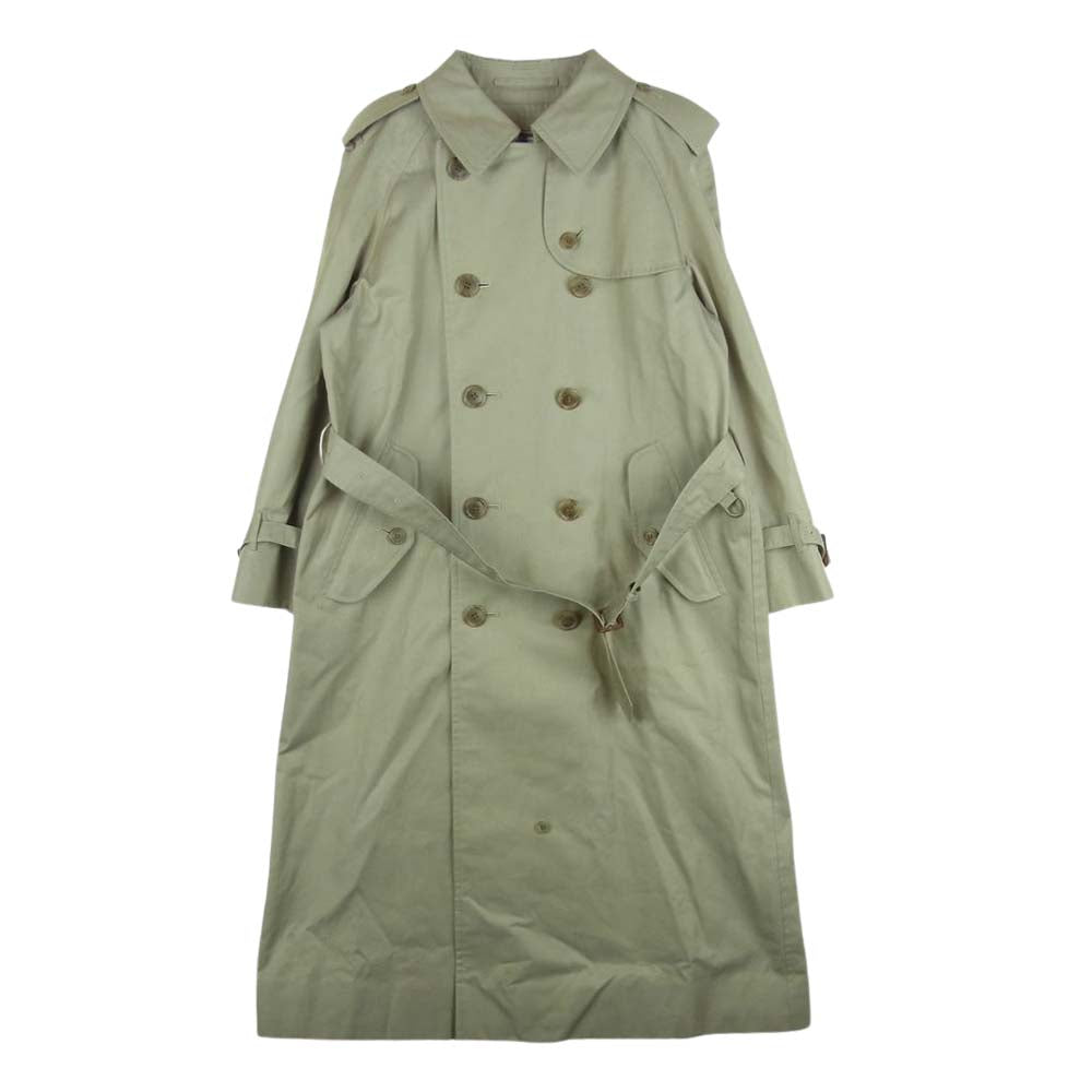 BURBERRY バーバリー FD082-030-41 裏地ノバチェック トレンチ コート ベージュ系 胸囲82 腰囲92 身長155【中古】