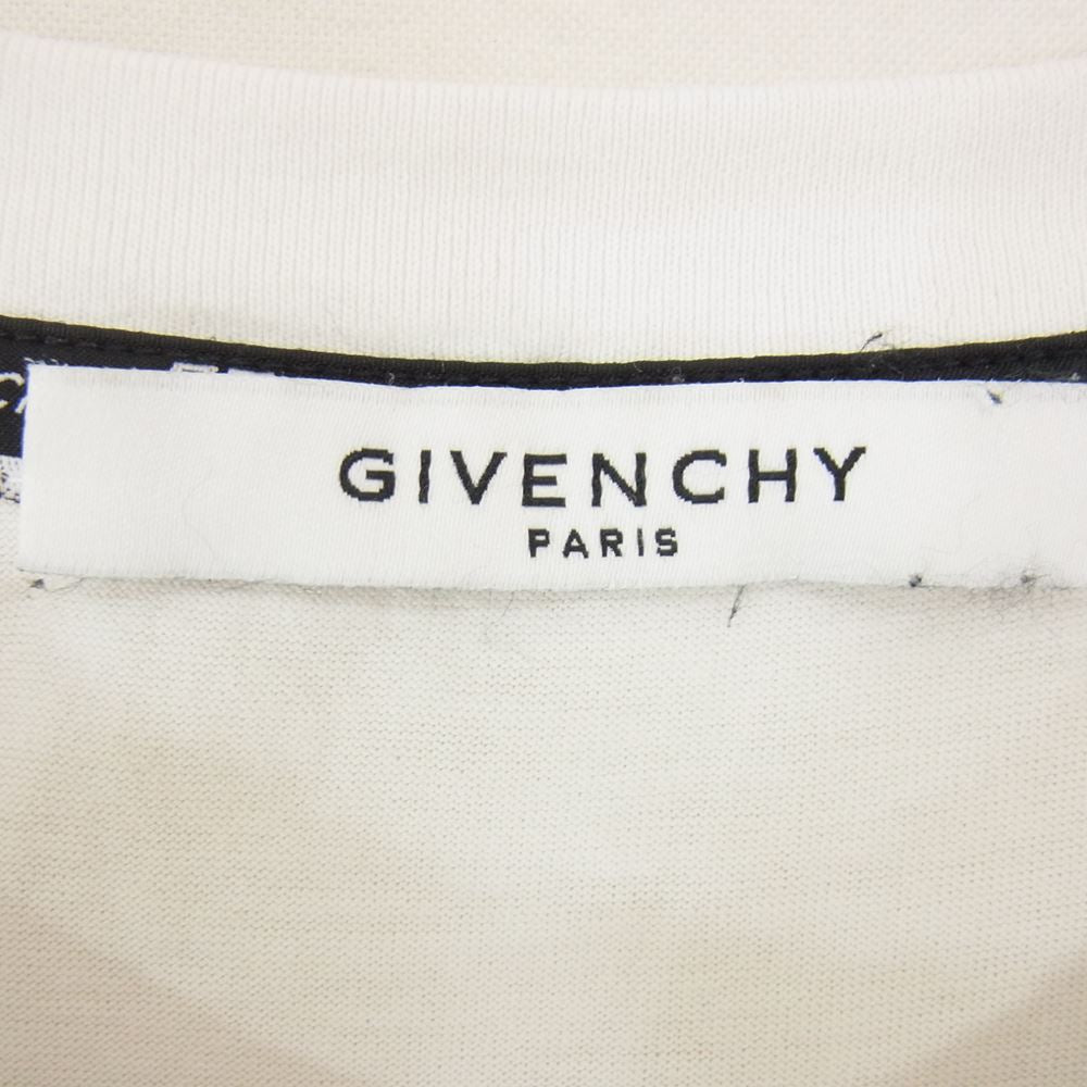 GIVENCHY ジバンシィ BM70K93002 半袖 Tシャツ カットソー ホワイト系 