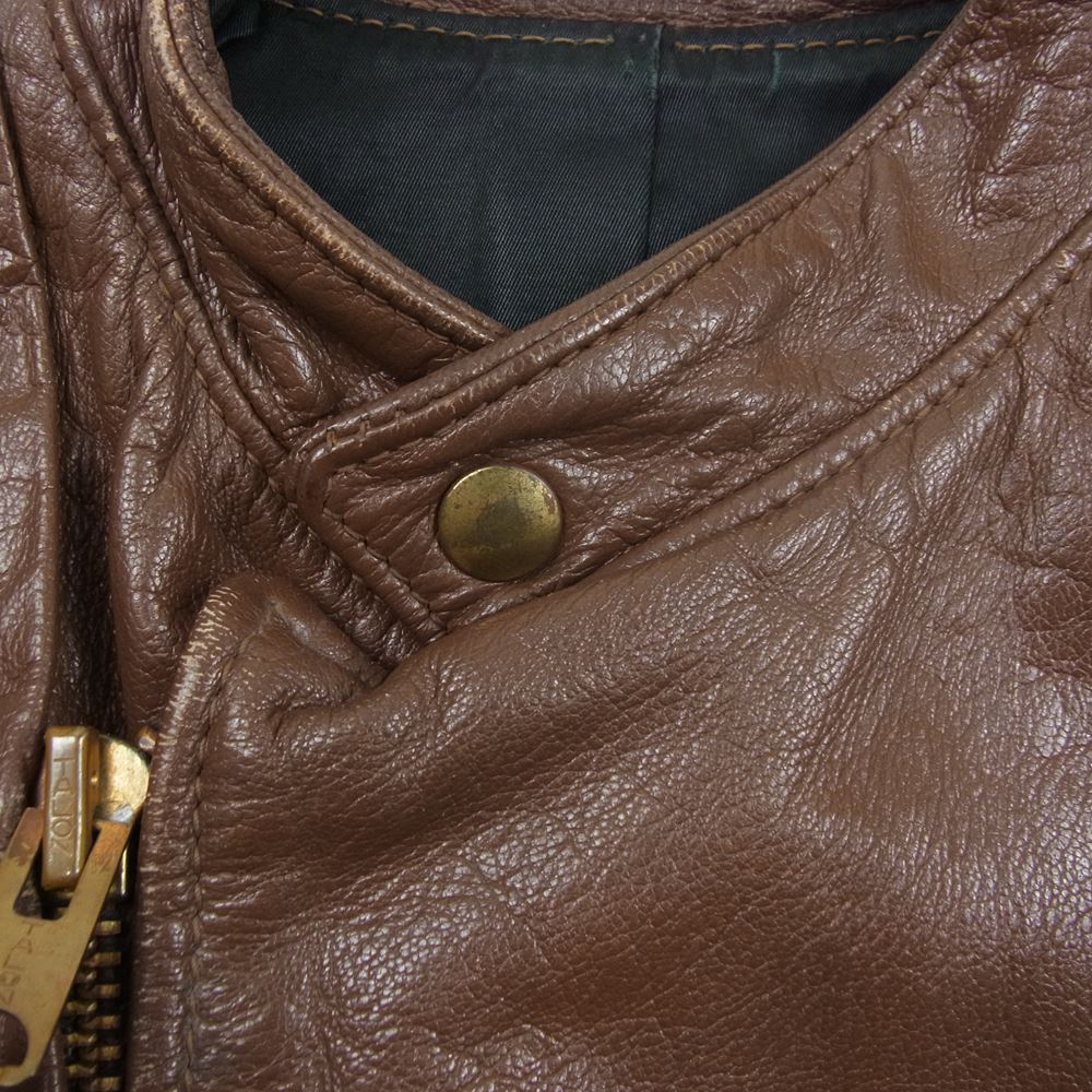 LANGLITZ LEATHERS ラングリッツレザーズ Cascade キャスケード ゴートスキン キャメル ブラウン系【中古】