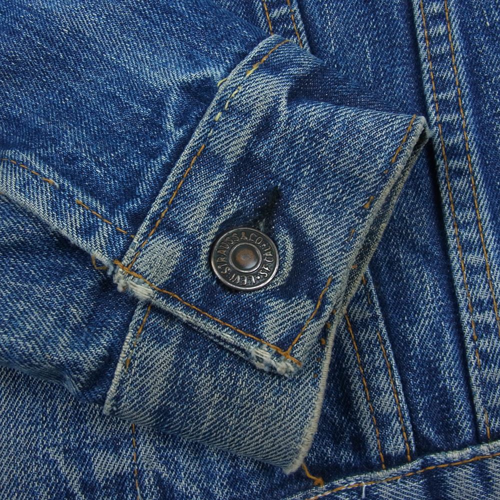 Levi's リーバイス 70505 60s ～ 70s USA製 BIG E 70505 デニム ジャケット   インディゴブルー系【中古】