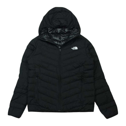 THE NORTH FACE ノースフェイス NY81401 THUNDER HOODIE サンダー フーディ ハイブリッド ダウン ジャケット ブラック系 M【中古】