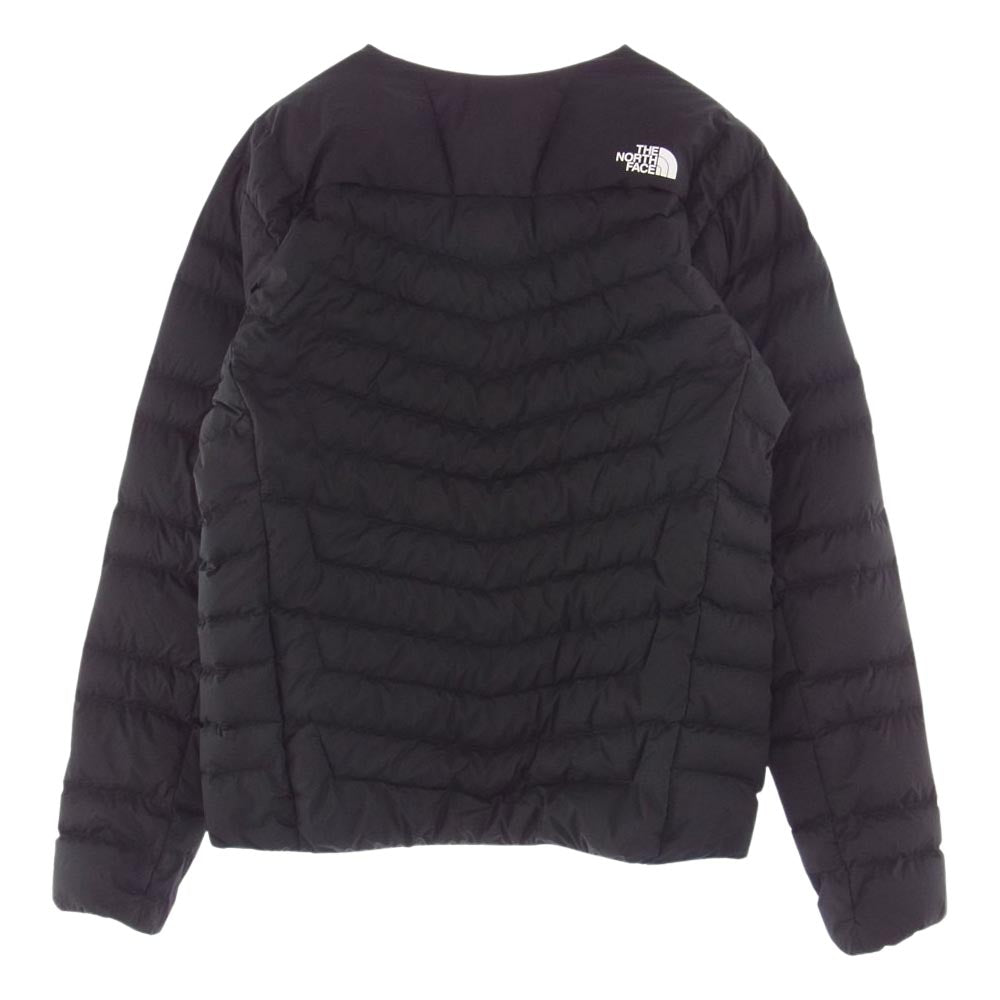 THE NORTH FACE ノースフェイス NY32013 Thunder Roundneck Jacket サンダー ラウンドネック ハイブリッド ダウン ジャケット ブラック系 M【中古】
