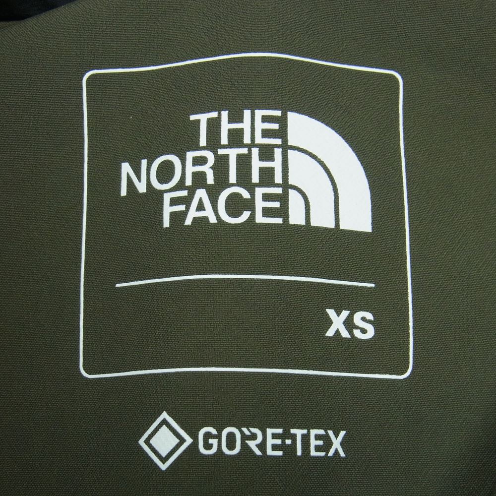 THE NORTH FACE ノースフェイス NP61800 Mountain Jacket GORE-TEX マウンテン ジャケット ゴアテックス カーキ系 XS【中古】
