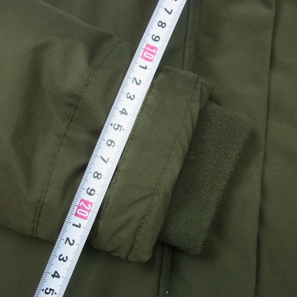 WOOLRICH ウールリッチ 1702094 BOW BRIDGE ボウブリッジ ラビットファー付 ダウン コート 中国製 カーキ系 M【中古】