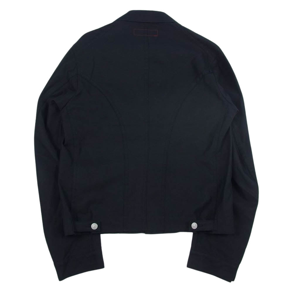 JUNYA WATANABE COMME des GARCONS ジュンヤワタナベコムデギャルソン AD2006 WS-J211 × Levis リーバイス 3rd タイプ トラッカー ジャケット ブラック系 S【中古】