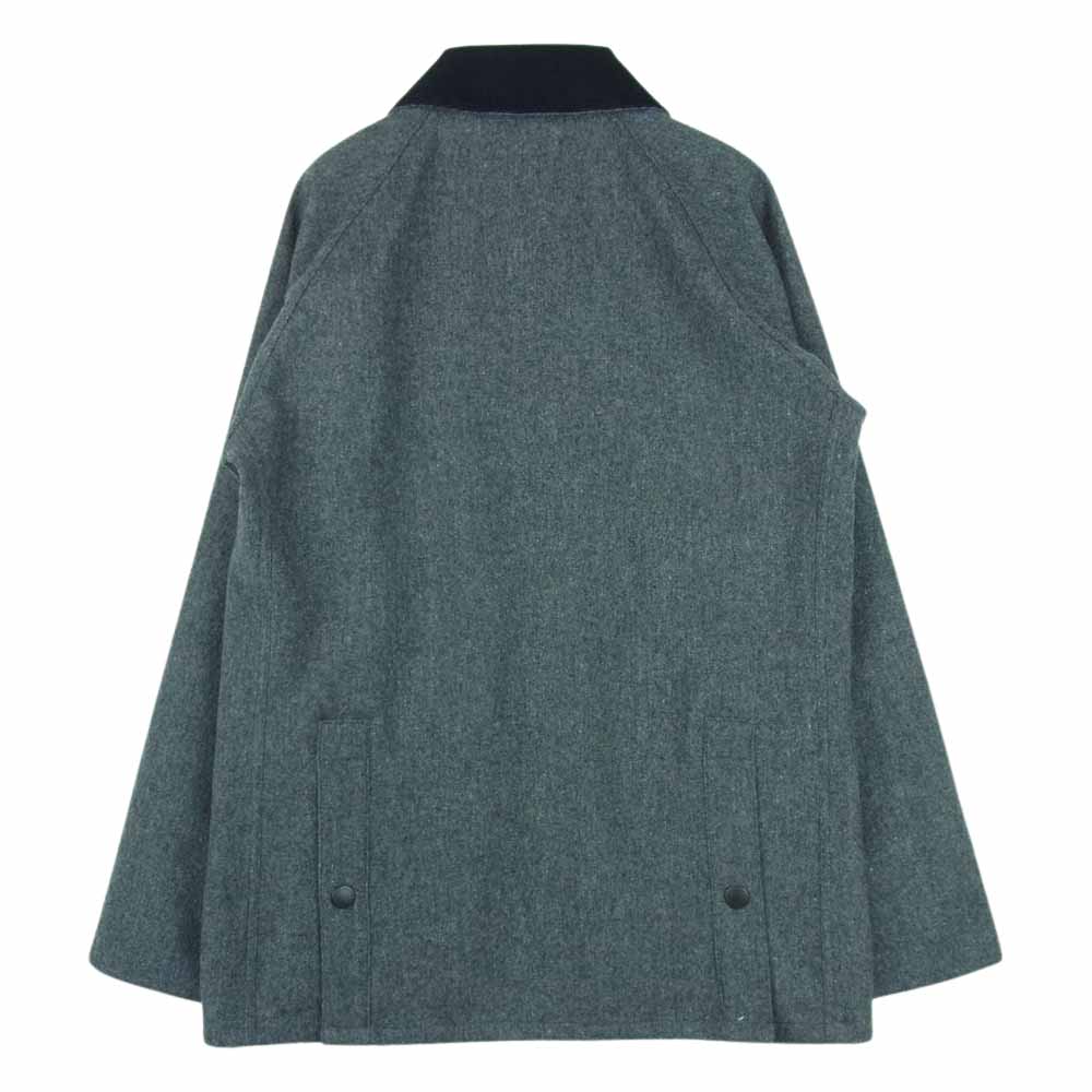 Barbour バブアー 1702398 国内正規品 SL BEDALE BONDED WOOL ビデイル ウール ジャケット グレー系 34【中古】