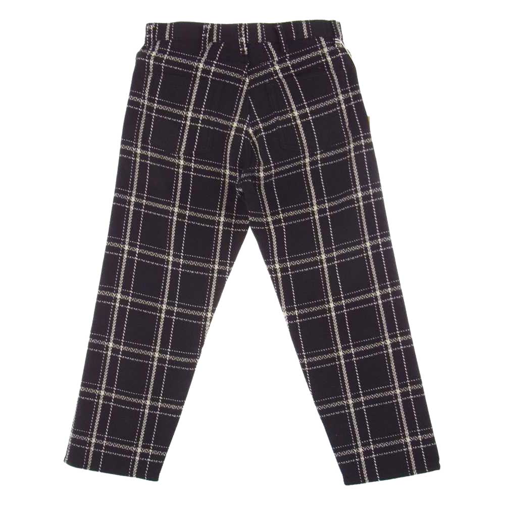 セブンバイセブン 800-2140040 MEXICAN BLANCKET WIDE PANTS ブランケット チェック ワイド パンツ XS ブラック系 XS【新古品】【未使用】【中古】