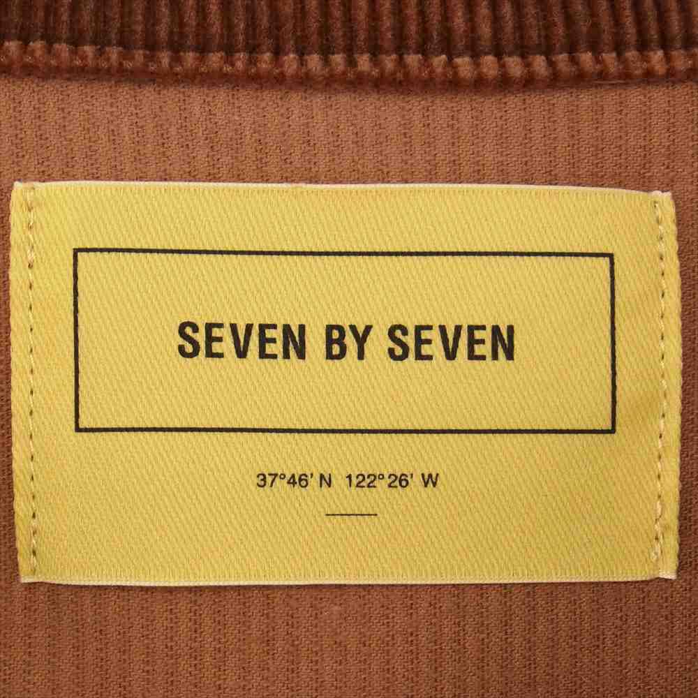 セブンバイセブン 800-1225016 1ST TYPE CORDUROY JACKET ファーストタイプ コーデュロイ ジャケット ブラウン系 M【新古品】【未使用】【中古】