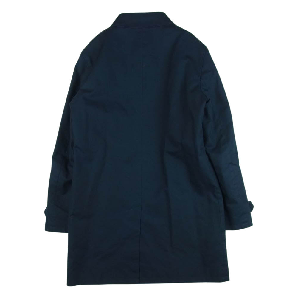A.P.C. アーペーセー ステンカラー コート キルティング ライナー付 中国製 ダークネイビー系 S【中古】