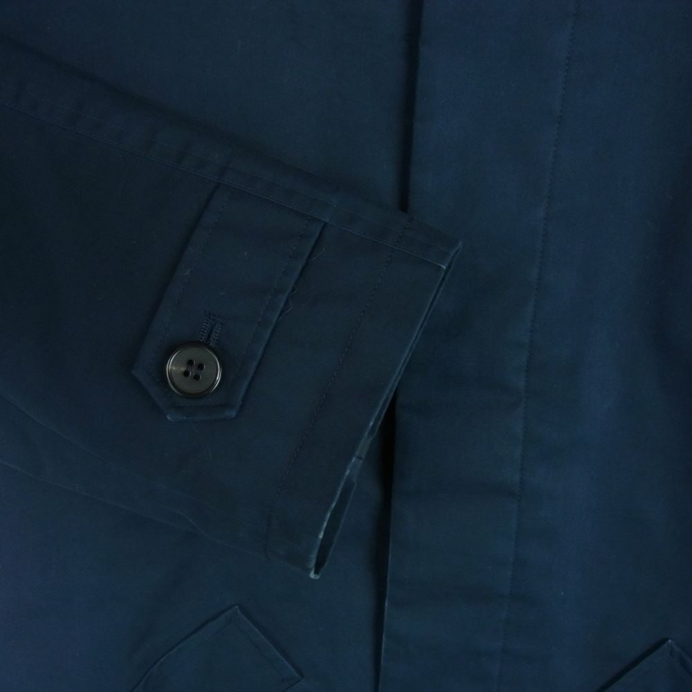 A.P.C. アーペーセー ステンカラー コート キルティング ライナー付 中国製 ダークネイビー系 S【中古】