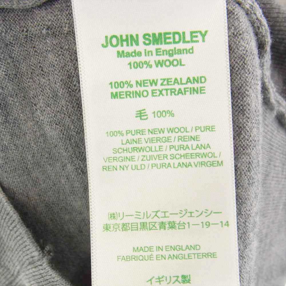 JOHN SMEDLEY ジョンスメドレー JOHN SMEDLEY タートルネック シルバー グレー系【新古品】【未使用】【中古】