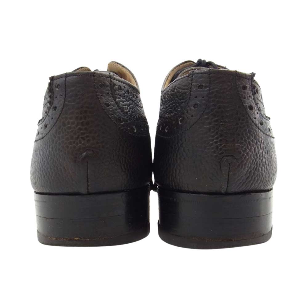 Tricker's トリッカーズ ウィングチップ ドレス シューズ 革靴  ブラック系 27.0cm【中古】