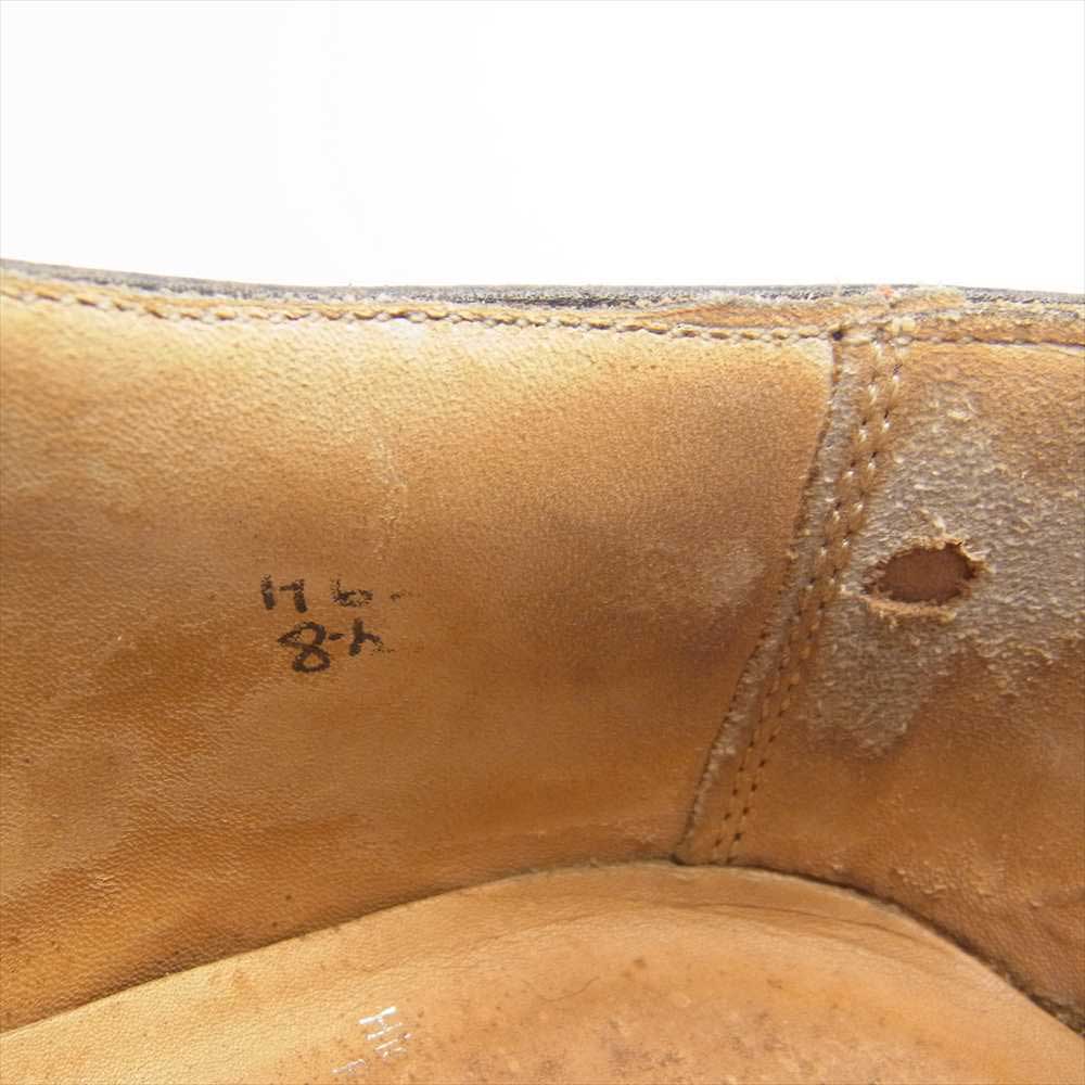 Tricker's トリッカーズ ウィングチップ ドレス シューズ 革靴  ブラック系 27.0cm【中古】