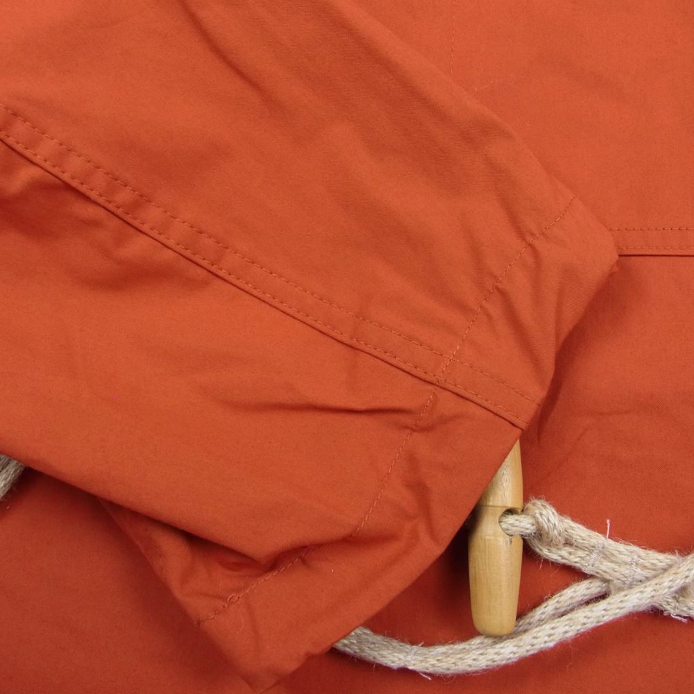 Nigel Cabourn ナイジェルケーボン コットン プルオーバー マウンテン パーカ ジャケット オレンジ系 46【新古品】【未使用】【中古】