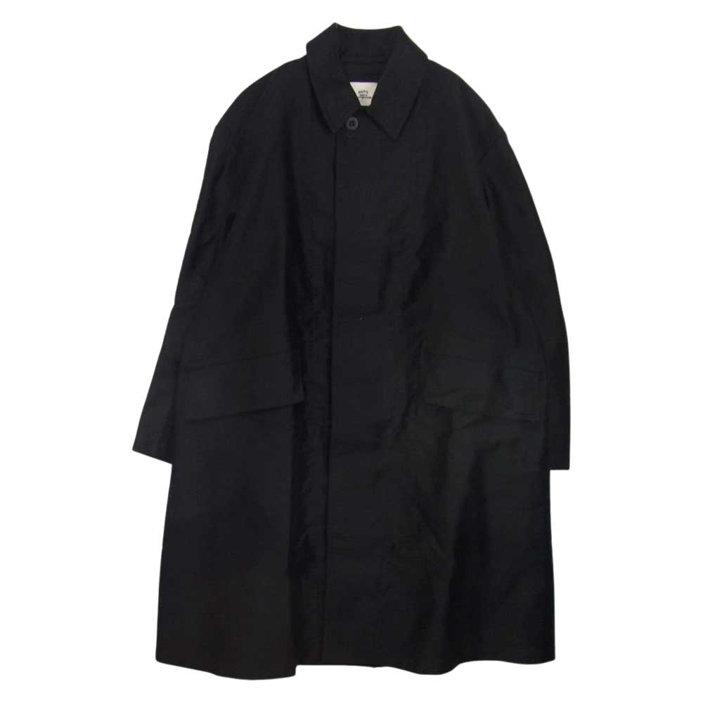 ウティ  MANTEAU MIERY モールスキンコート ブラック系 4【美品】【中古】