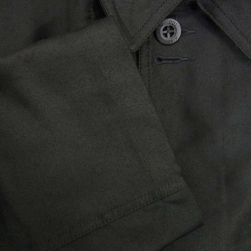 ウティ  MANTEAU MIERY モールスキンコート ブラック系 4【美品】【中古】