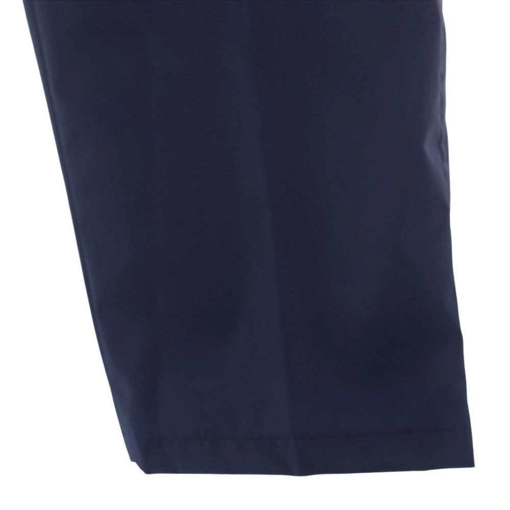 COMME des GARCONS HOMME コムデギャルソンオム 99年製 ナイロン フリル セットアップ ジャケット パンツ ネイビー系 S【中古】