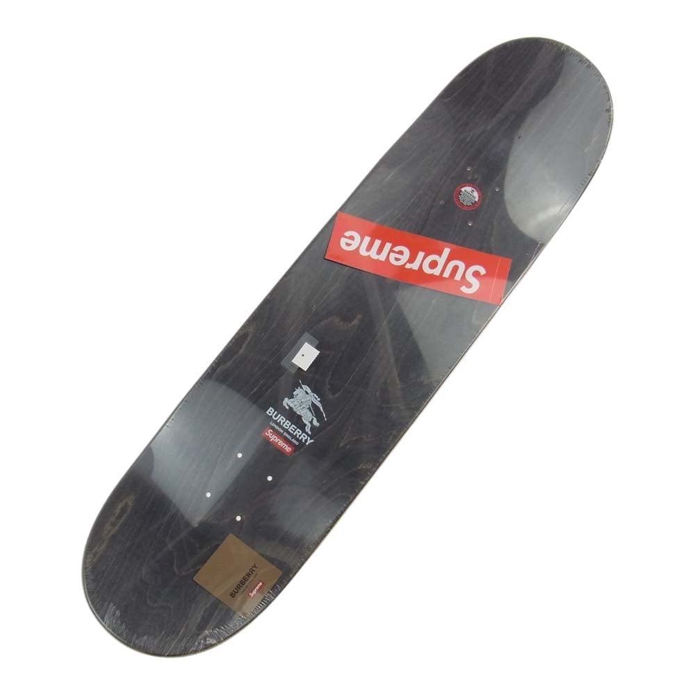 Supreme シュプリーム  22SS Burberry Skate boad バーバリー スケート ボード デッキ マルチカラー系【新古品】【未使用】【中古】