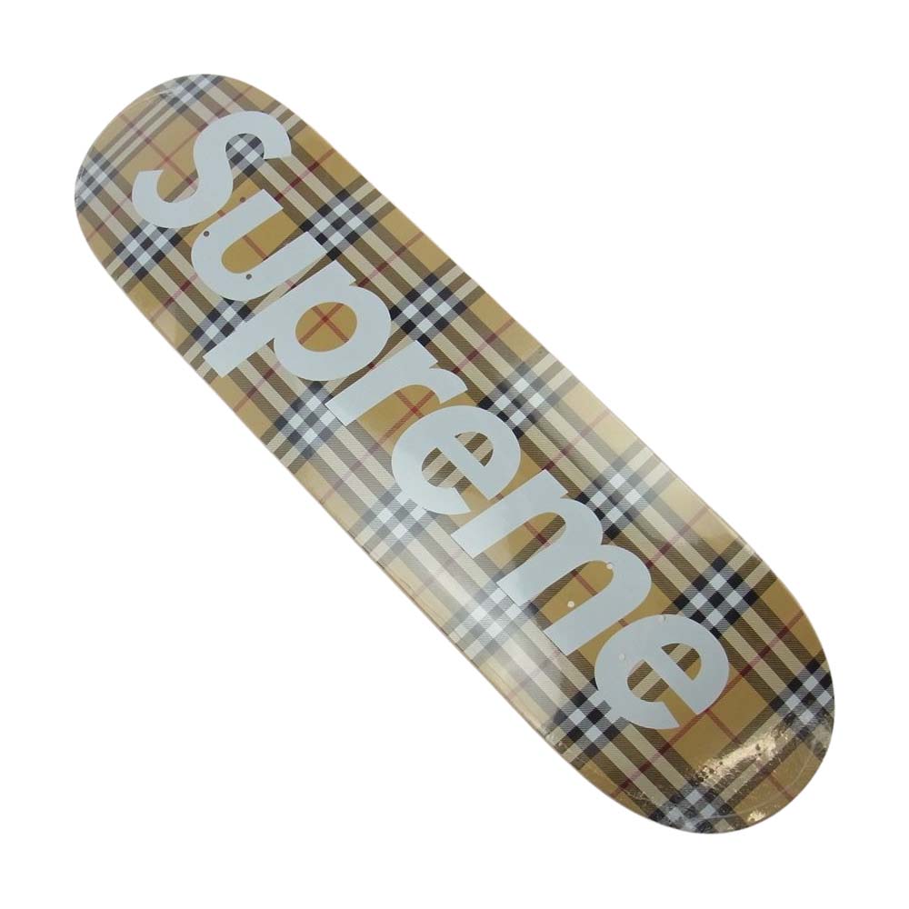 Supreme シュプリーム  22SS Burberry Skate boad バーバリー スケート ボード デッキ マルチカラー系【新古品】【未使用】【中古】