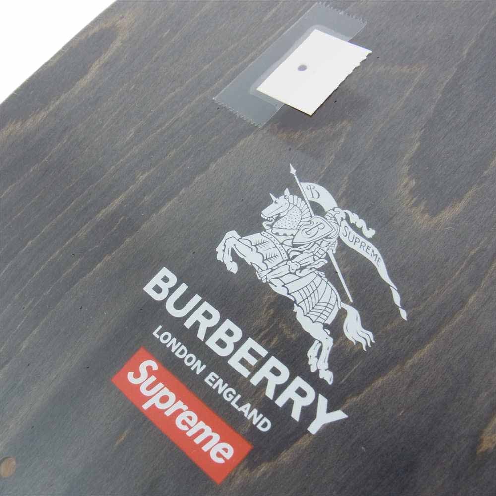 Supreme シュプリーム  22SS Burberry Skate boad バーバリー スケート ボード デッキ マルチカラー系【新古品】【未使用】【中古】