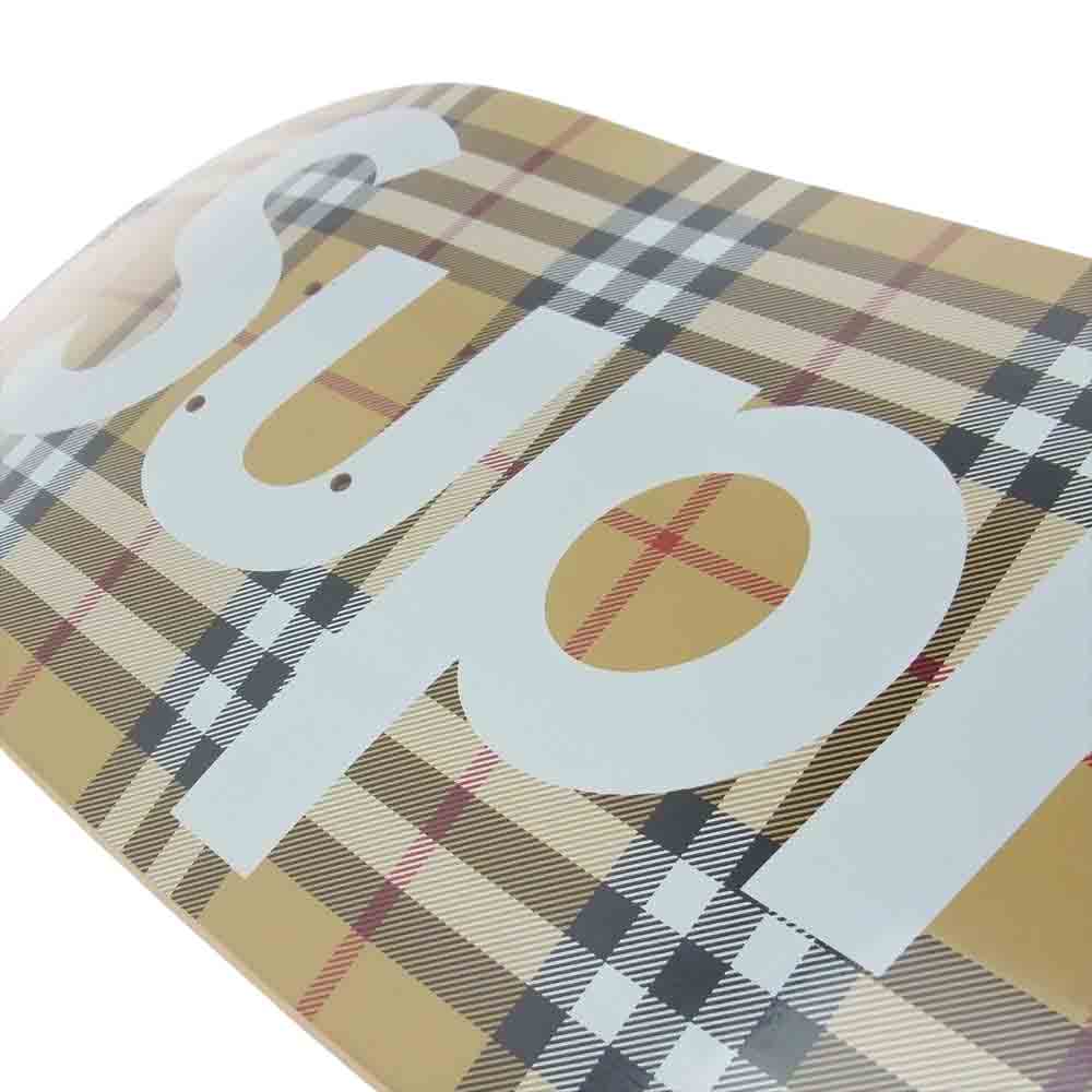 Supreme シュプリーム  22SS Burberry Skate boad バーバリー スケート ボード デッキ マルチカラー系【新古品】【未使用】【中古】