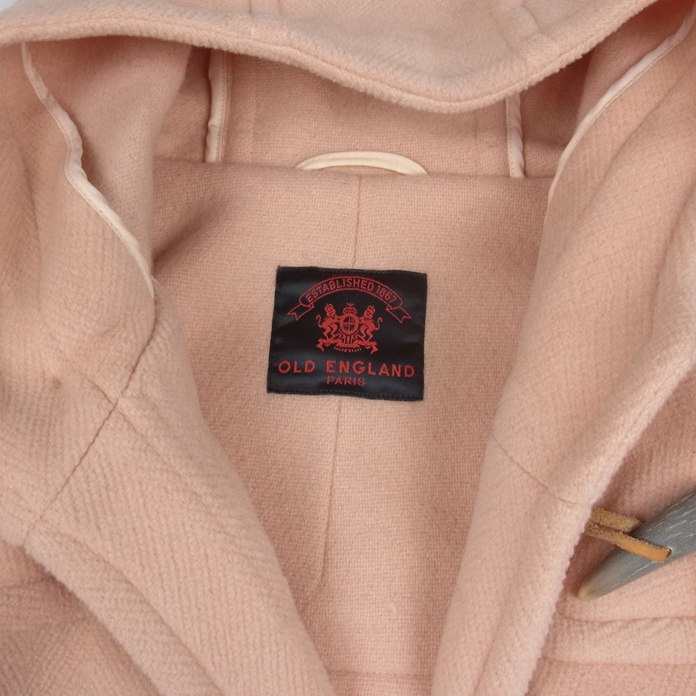 OLD ENGLAND オールドイングランド ウール ダッフル コート ピンク