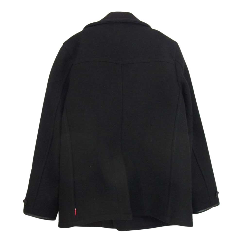 WTAPS ダブルタップス 132SPDT-JKM01S  BLACK WATCH Pコート メルトンピーコート ブラック系 2【中古】