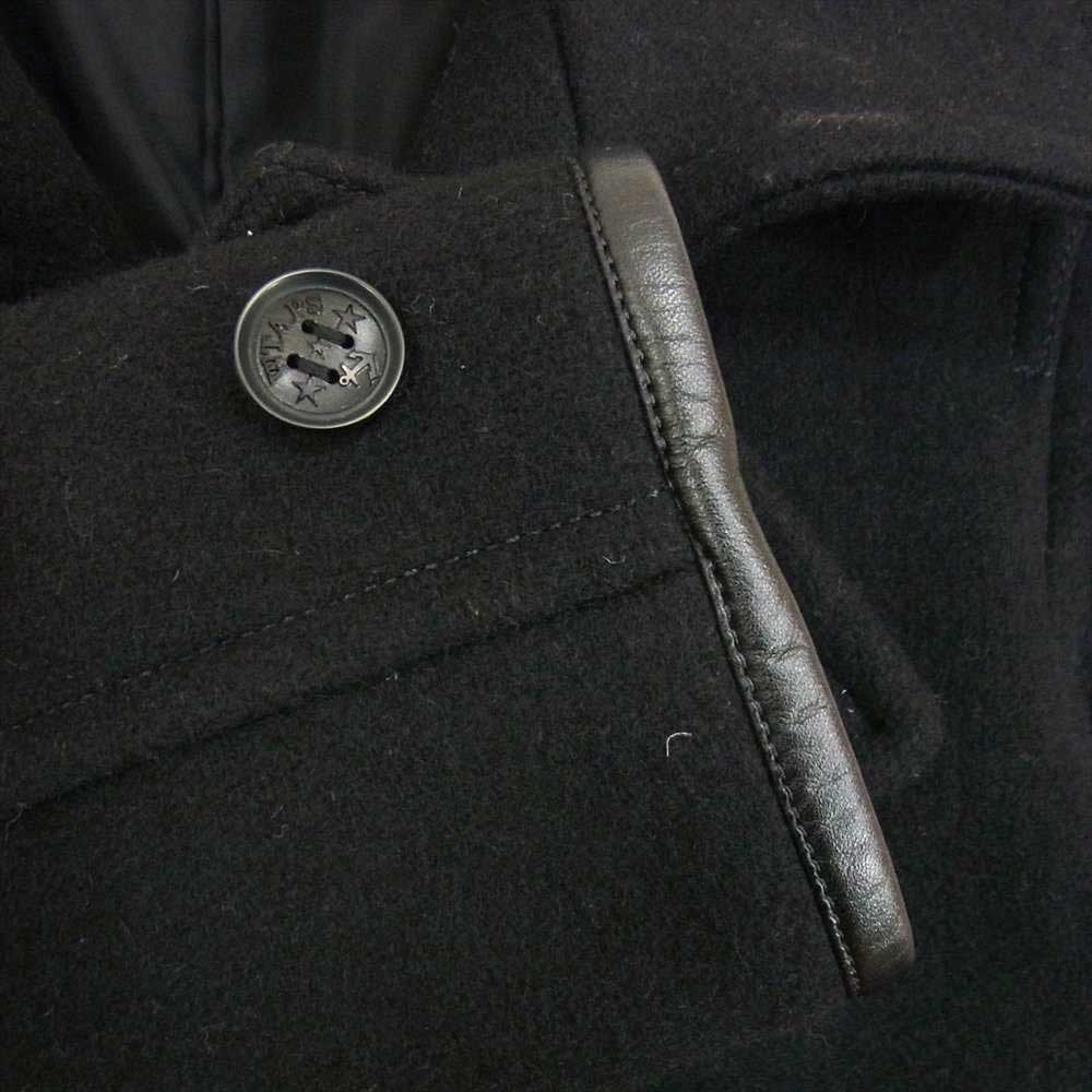 WTAPS ダブルタップス 132SPDT-JKM01S  BLACK WATCH Pコート メルトンピーコート ブラック系 2【中古】