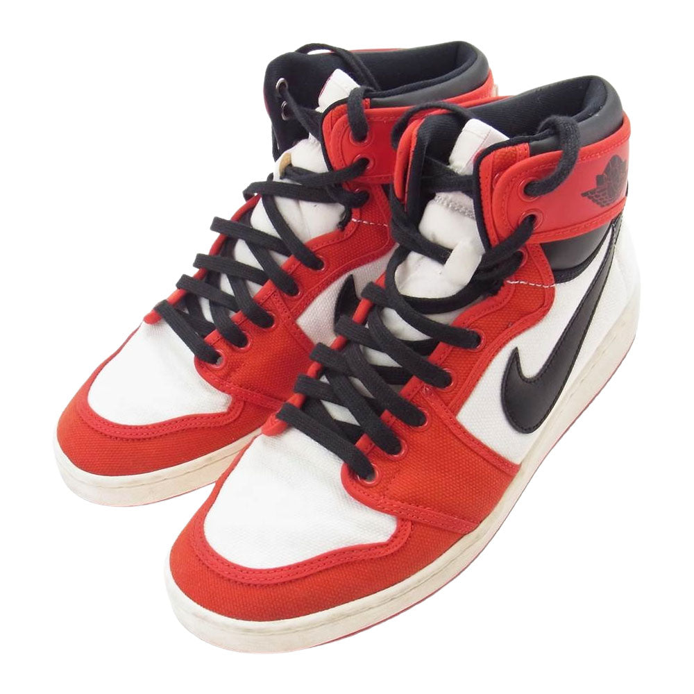 NIKE ナイキ DA9089100 Air Jordan 1 KO エア ジョーダン ノックアウト シカゴ スニーカー ユニバーシティ レッド マルチカラー系 28.5cm【中古】
