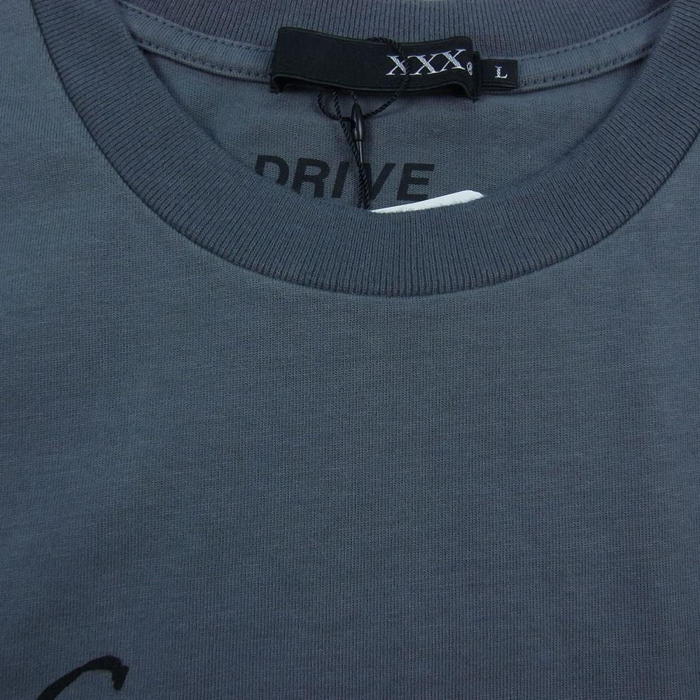 HYSTERIC GLAMOUR ヒステリックグラマー 22AW 06223CT03 THEE HYSTERIC XXX SIENA BARNES/HYSTERIC HERETIC シエナ バーンズ ヘレティック 半袖 Tシャツ チャコール系 L【新古品】【未使用】【中古】