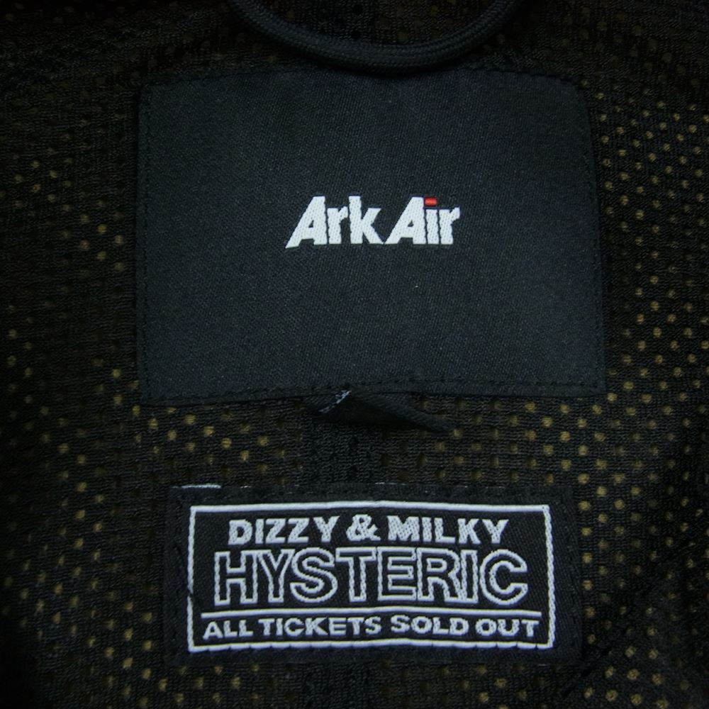HYSTERIC GLAMOUR ヒステリックグラマー 22SS 02221AB07 HOT CLIMATE SHIRT JACKET ArkAir アークエアー コーデュラリップストップ ホット クライメント シャツ ジャケット カーキ系 M【中古】