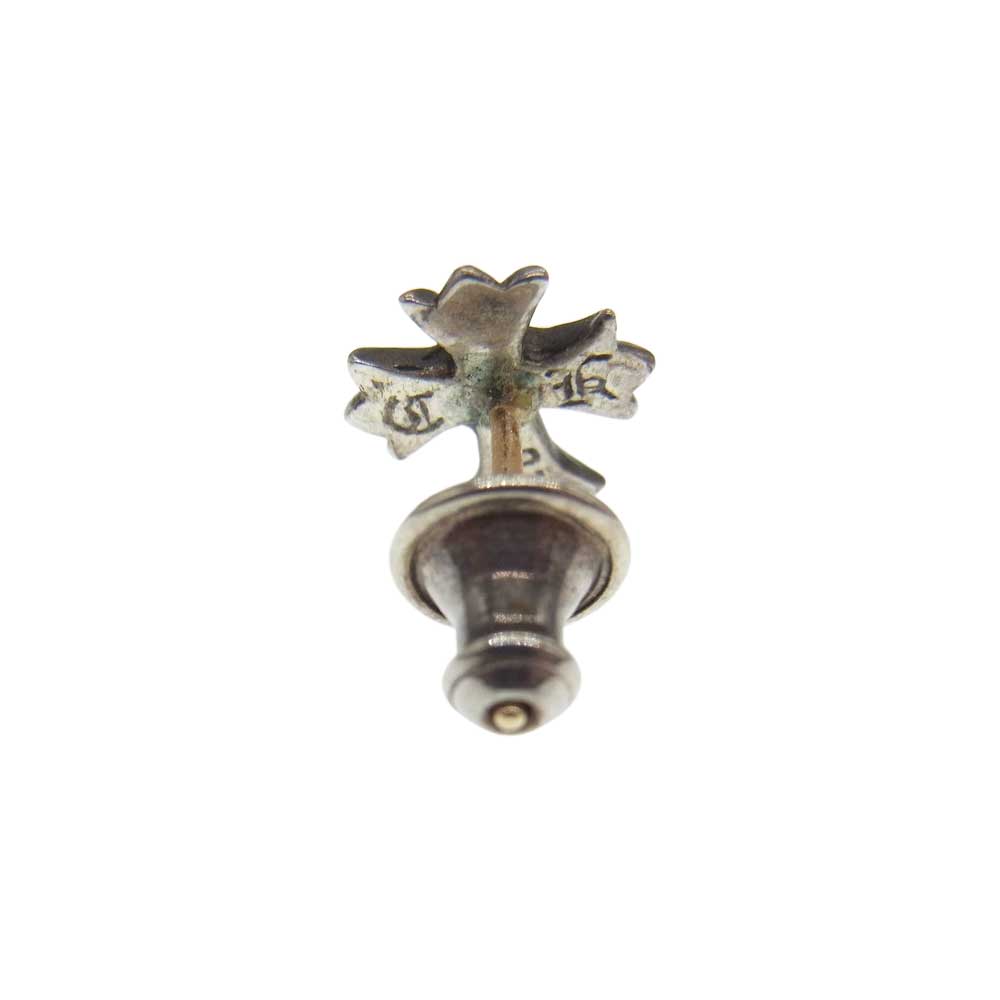 CHROME HEARTS クロムハーツ（原本無） No2 CH CRS クロス スタッド シルバー ピアス シルバー系【中古】