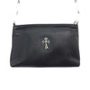 CHROME HEARTS クロムハーツ（原本有） LUX BAG TINY CH CROSS SAFETY PIN HANDLE タイニー CHクロス セーフティーピン ハンドル バック ブラック系【中古】