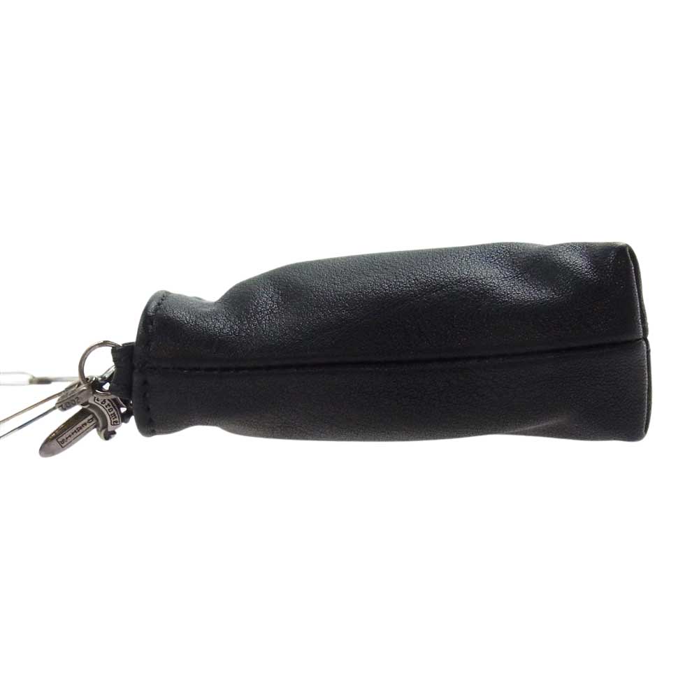 CHROME HEARTS クロムハーツ（原本有） LUX BAG TINY CH CROSS SAFETY PIN HANDLE タイニー CHクロス セーフティーピン ハンドル バック ブラック系【中古】