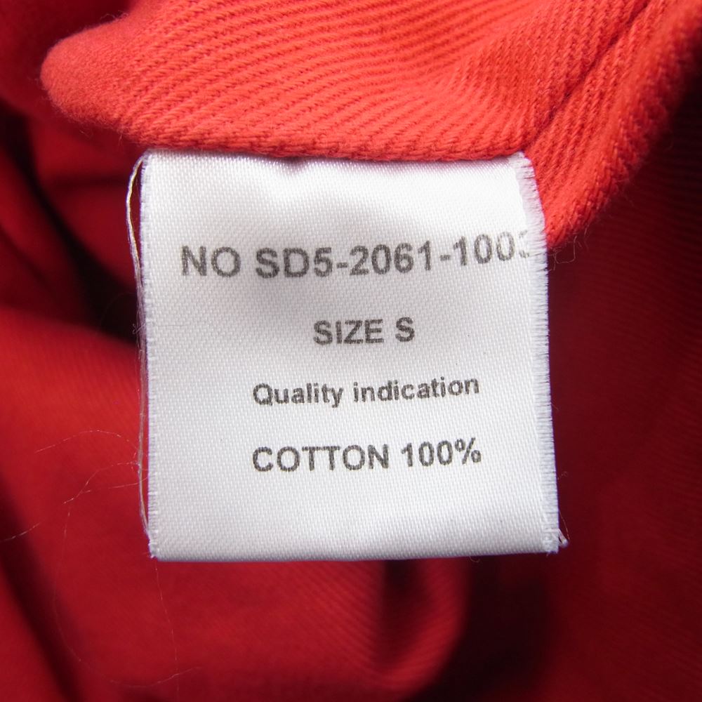 セクシーダイナマイトロンドン SD5-2061-1003 ショート丈 スカルワッペン ダブルライダースジャケット ブラック系 S【中古】