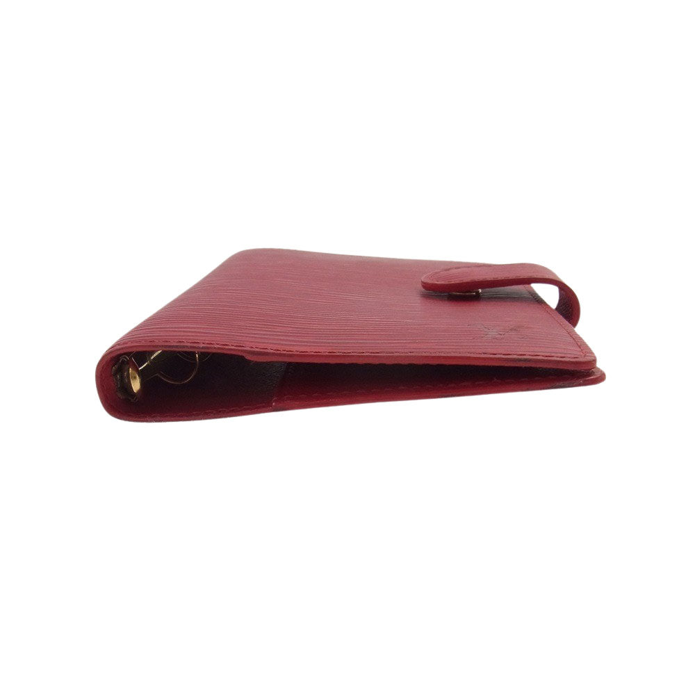LOUIS VUITTON ルイ・ヴィトン R20057 エピ アジェンダ PM 手帳カバー レッド  レッド系【中古】